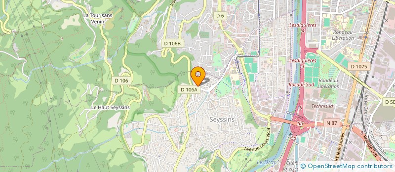 localisation de l'entreprise MOUNSYMY  SEYSSINS