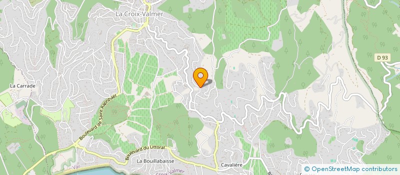 localisation de l'entreprise MOUNT AMBER SCI  LA CROIX-VALMER