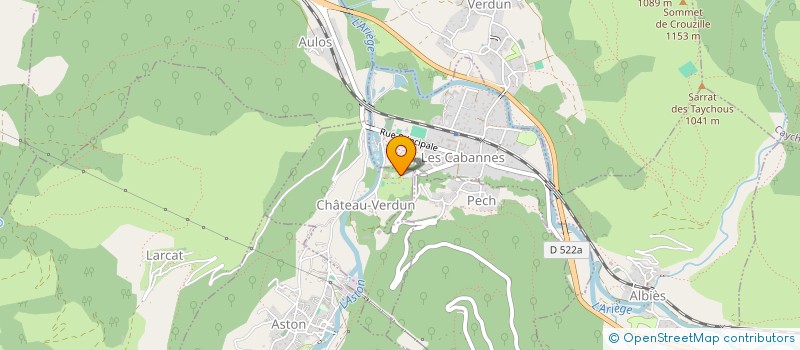 localisation de l'entreprise MOUNT CARMEL à CHATEAU-VERDUN