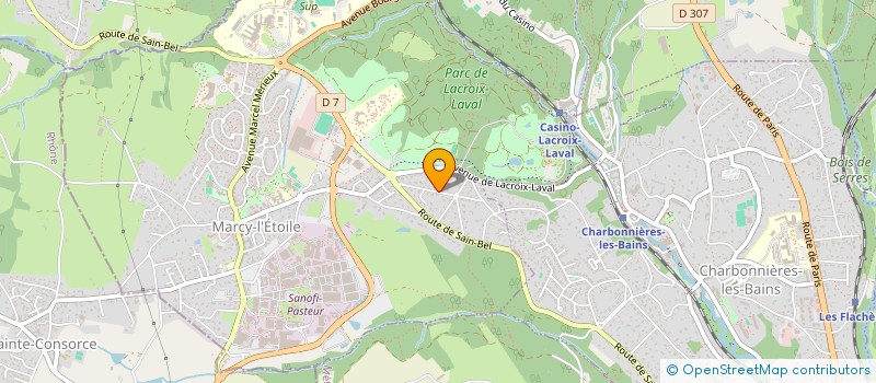 localisation de l'entreprise MOUNTAIN BIKE WOMEN  MARCY-L'ETOILE