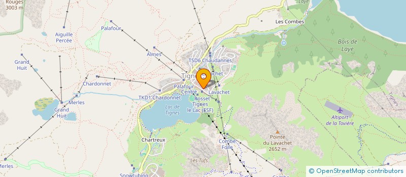 localisation de l'entreprise MOUNTAIN CULTURE  TIGNES