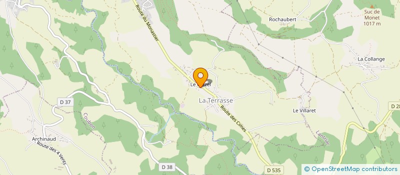 localisation de l'entreprise MOUNTAIN DYKE RACING TEAM  ARSAC-EN-VELAY