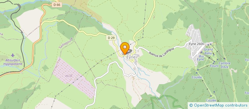 localisation de l'entreprise MOUNTAIN ROCK  EYNE