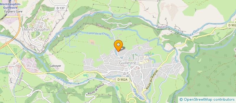 localisation de l'entreprise MOUNTAIN TRUCK 05  GUILLESTRE