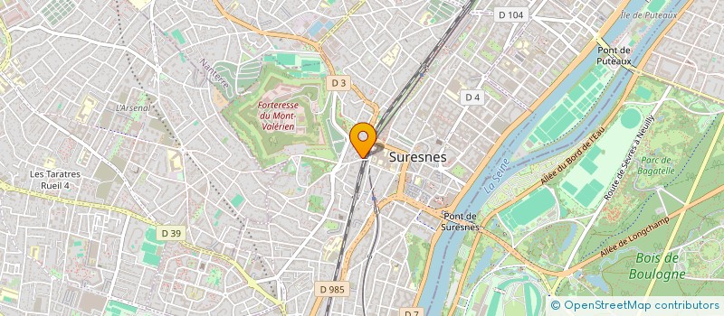 localisation de l'entreprise MOUNTARY GROUP à SURESNES