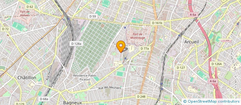 localisation de l'entreprise MOURAD à BAGNEUX