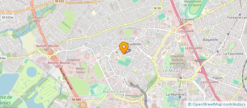 localisation de l'entreprise MOURAD BOUHOUT  TOULOUSE