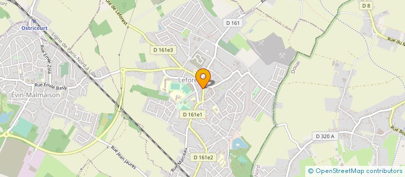 localisation de l'entreprise MOURAD EL KADDOURI  LEFOREST