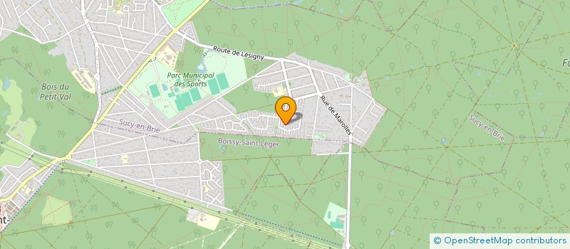 localisation de l'entreprise MOURAD TEZKRATT FROID CHAUD SERVICE à SUCY-EN-BRIE