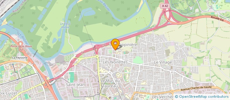 localisation de l'entreprise MOURAD ZIDANI  VAULX-EN-VELIN