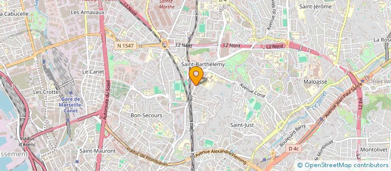 localisation de l'entreprise MOURADIAN à MARSEILLE