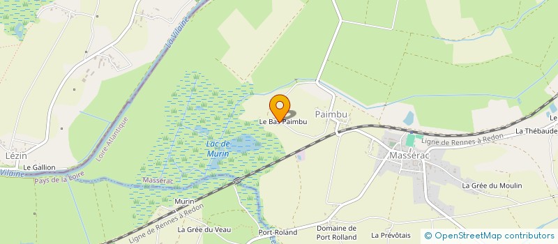 localisation de l'entreprise MOURAUD SEBASTIEN  MASSERAC