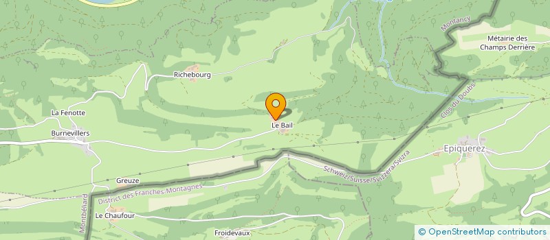 localisation de l'entreprise MOUREAUX GILBERT PERE ET FILS  BURNEVILLERS