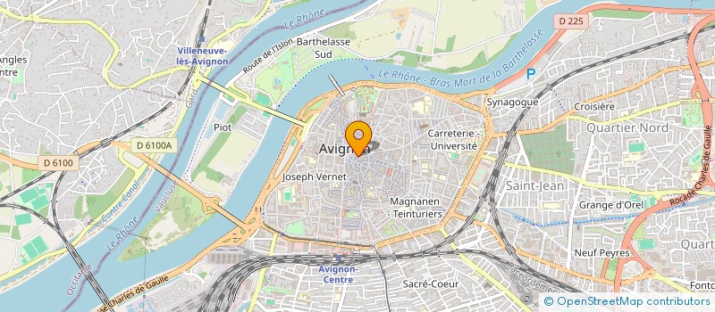 localisation de l'entreprise MOURET CHAPELIER  AVIGNON