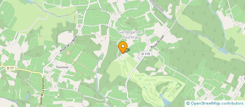 localisation de l'entreprise MOURGUE D'ALGUE ET ASSOCIES  GARDEGAN-ET-TOURTIRAC