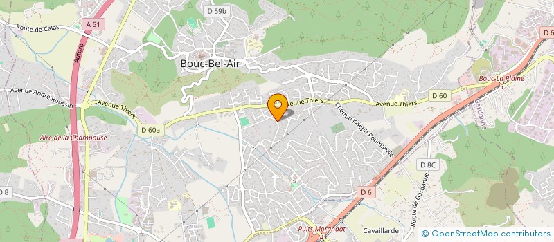 localisation de l'entreprise MOURGUES PARTICIPATION à BOUC-BEL-AIR
