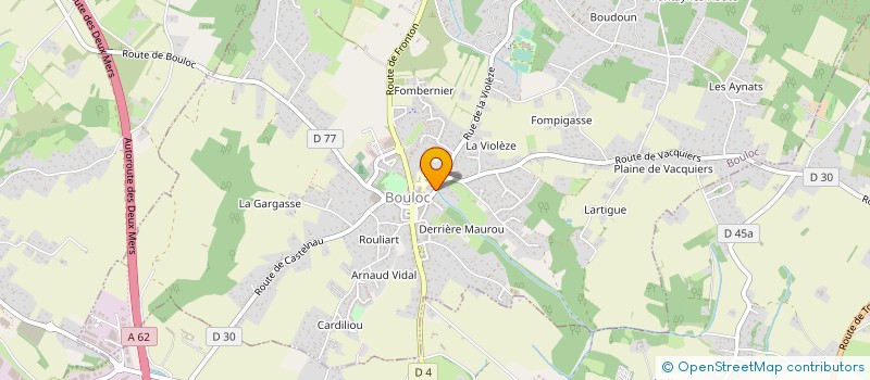 localisation de l'entreprise MOURLAN à VILLENEUVE-LES-BOULOC
