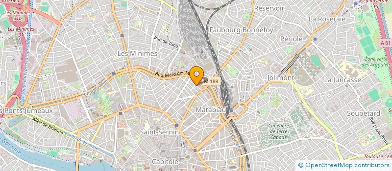 localisation de l'entreprise MOURLAS à TOULOUSE
