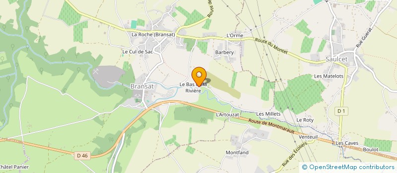 localisation de l'entreprise MOURLON C HOLDING à ST POURCAIN SUR SIOULE