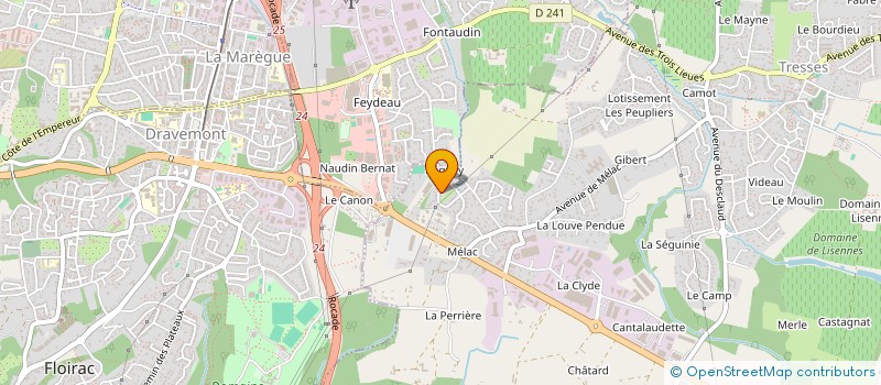 localisation de l'entreprise MOURMOUR  TRESSES