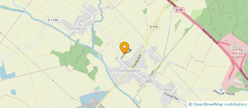 localisation de l'entreprise MOUROLIN  CHAMPDOTRE