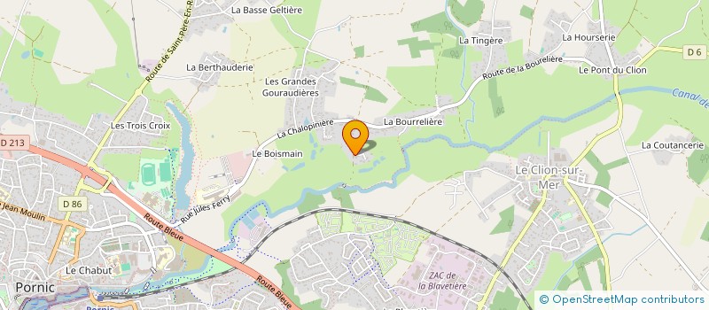 localisation de l'entreprise MOUROUX  PORNIC