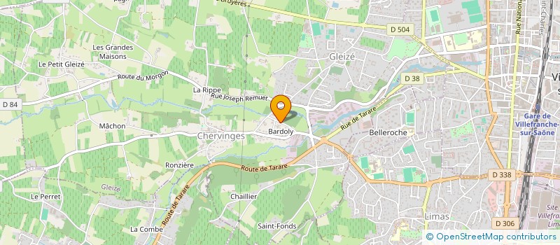 localisation de l'entreprise MOURROZ ROBIN  GLEIZE