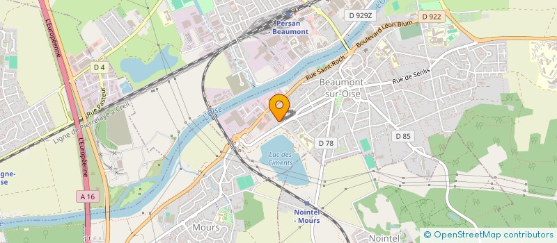 localisation de l'entreprise MOURS'GARDEN  MOURS