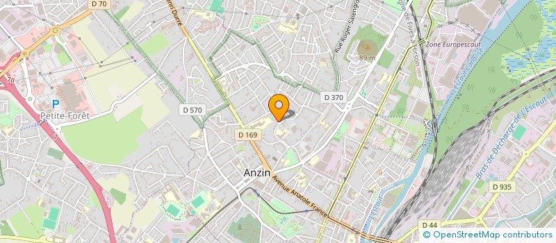 localisation de l'entreprise MOUS-IMMO  ANZIN