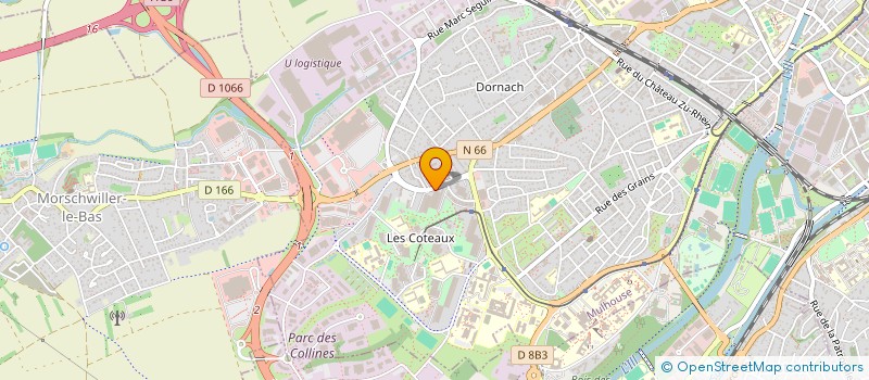 localisation de l'entreprise MOUSLIM VIANDES  MULHOUSE