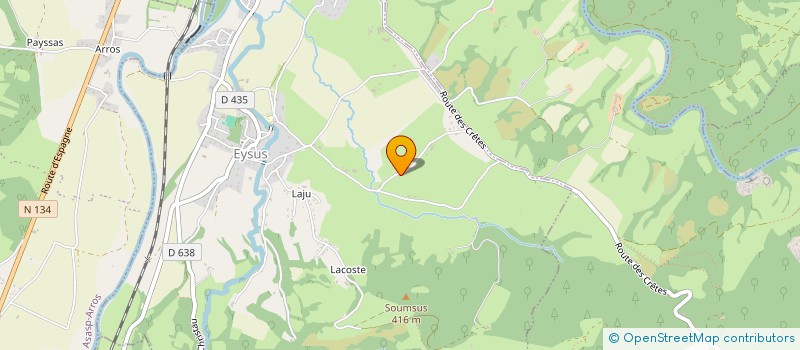 localisation de l'entreprise MOUSQUE  EYSUS