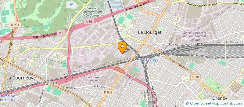 localisation de l'entreprise MOUSQUETAIRES à LE BOURGET
