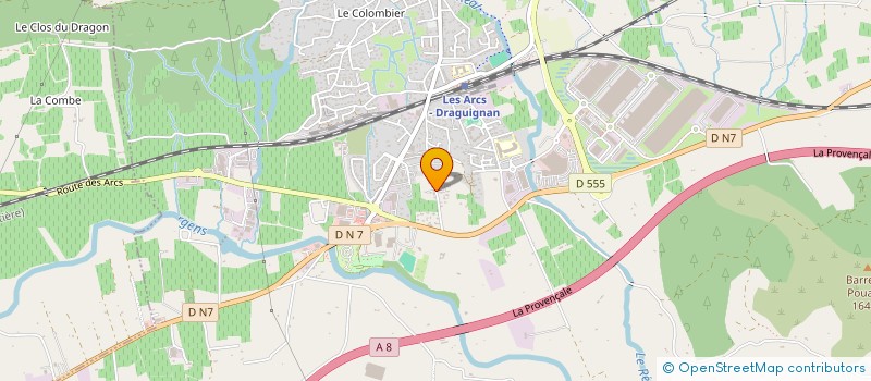 localisation de l'entreprise MOUSQUETON à LES ARCS
