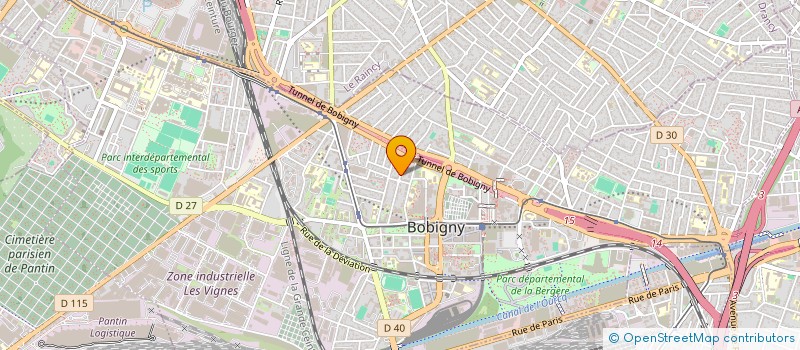 localisation de l'entreprise MOUSS & CO  BOBIGNY