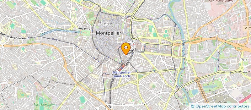 localisation de l'entreprise MOUSS COIFFURE à MONTPELLIER