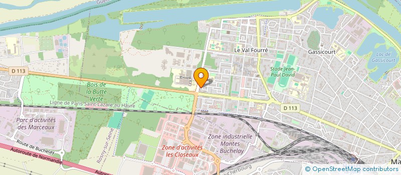 localisation de l'entreprise MOUSS' TA VIE  MANTES-LA-JOLIE