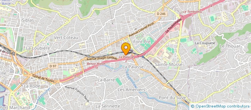 localisation de l'entreprise MOUSSA BATIMENT  TOULON