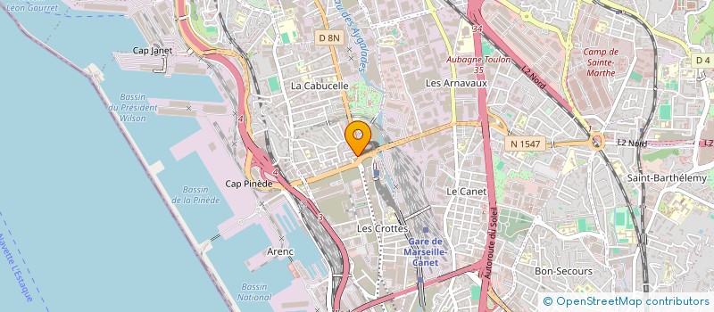 localisation de l'entreprise MOUSSA RENOVATION à MARSEILLE
