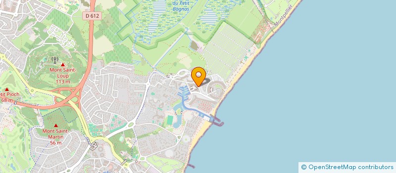 localisation de l'entreprise MOUSSAC 34 à AGDE