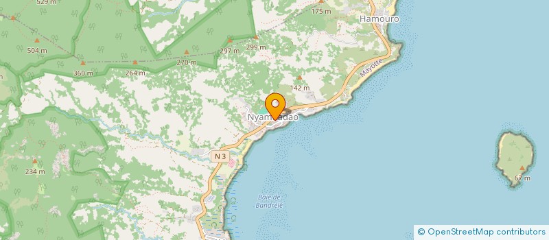 localisation de l'entreprise MOUSSAIDIANO à BANDRELE