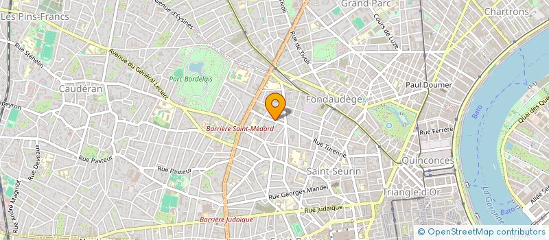 localisation de l'entreprise MOUSSAKA  BORDEAUX