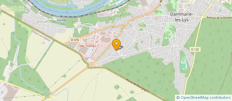 localisation de l'entreprise MOUSSDRIVER à DAMMARIE-LES-LYS