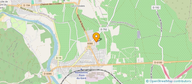 localisation de l'entreprise MOUSSE BOISSONS  REMOULINS