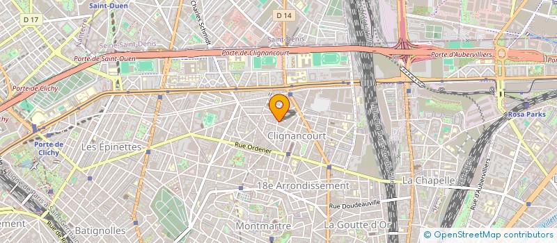 localisation de l'entreprise MOUSSE-COIFFURE  PARIS