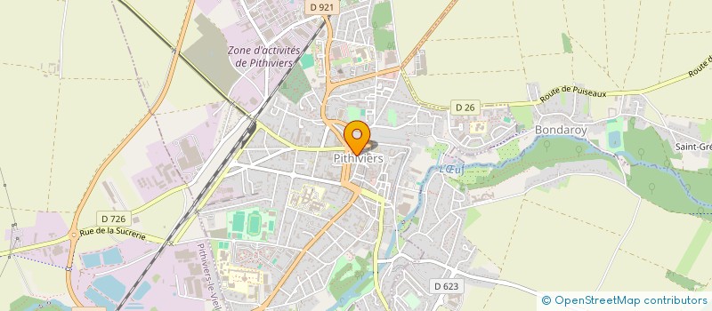 localisation de l'entreprise MOUSSE SUR TALENTS à PITHIVIERS