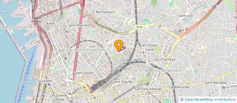 localisation de l'entreprise MOUSSE TIKI  MARSEILLE