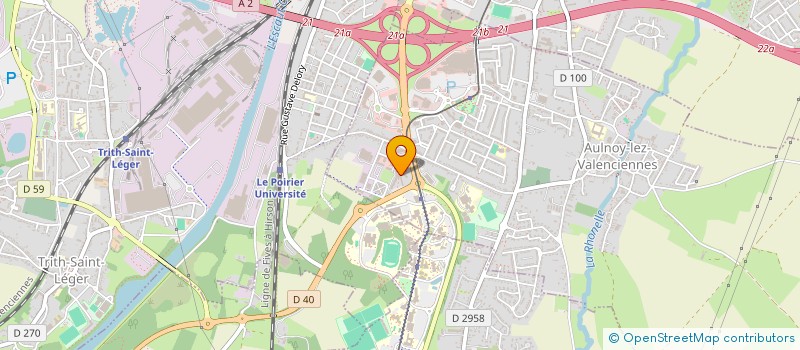 localisation de l'entreprise MOUSSERON RESTO  AULNOY-LEZ-VALENCIENNES