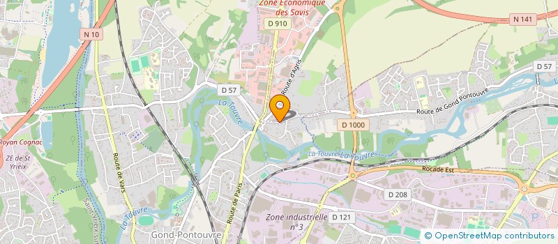 localisation de l'entreprise MOUSSET BECOUZE  GOND-PONTOUVRE