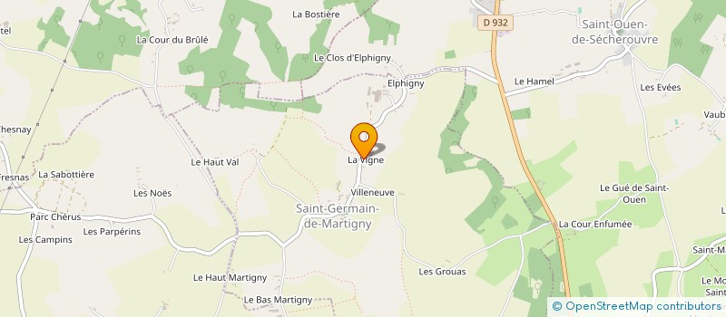 localisation de l'entreprise MOUSSET JEAN-PAUL ET FILS à SAINT-GERMAIN-DE-MARTIGNY