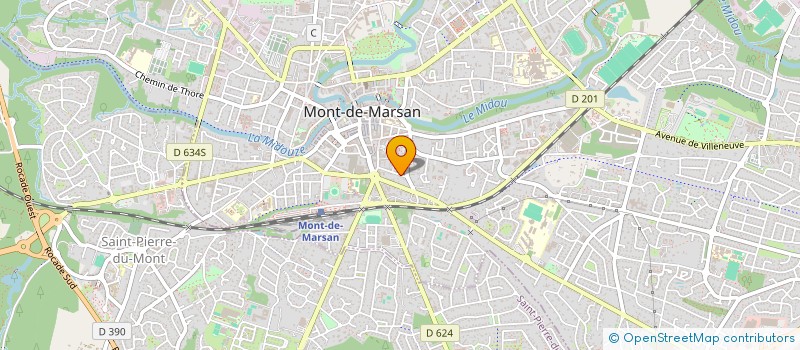 localisation de l'entreprise MOUSSICQ à MONT-DE-MARSAN